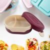 Airtight Tiffin Box – 2 Compartment Food Grade | Lunchie Bunchie