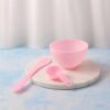 Facial Mask Mixing Bowl Set – Hygienic 3-Piece Skincare Kit
