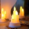 LED Taper Candles – Realistic Flickering Flame | Indo Glow