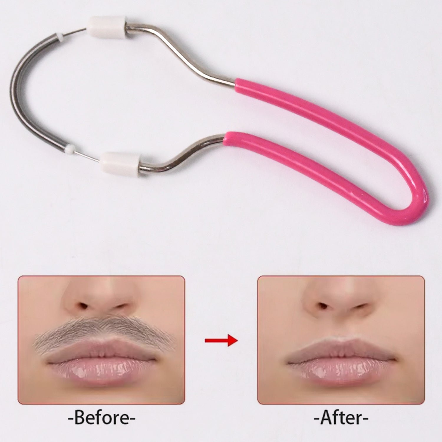 Facial Hair Remover Portable Spring – Quick & Smooth Hair Removal