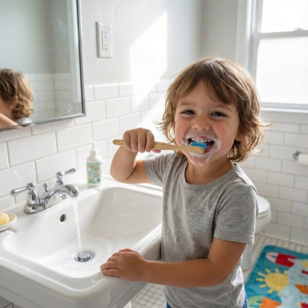 Bamboo Toothbrush Twin Pack – Eco-Friendly Daily Oral Care
