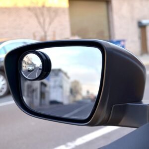 Car Blind Spot Mirror – HD Convex Frameless (2-Pack) | Velvet Wheels