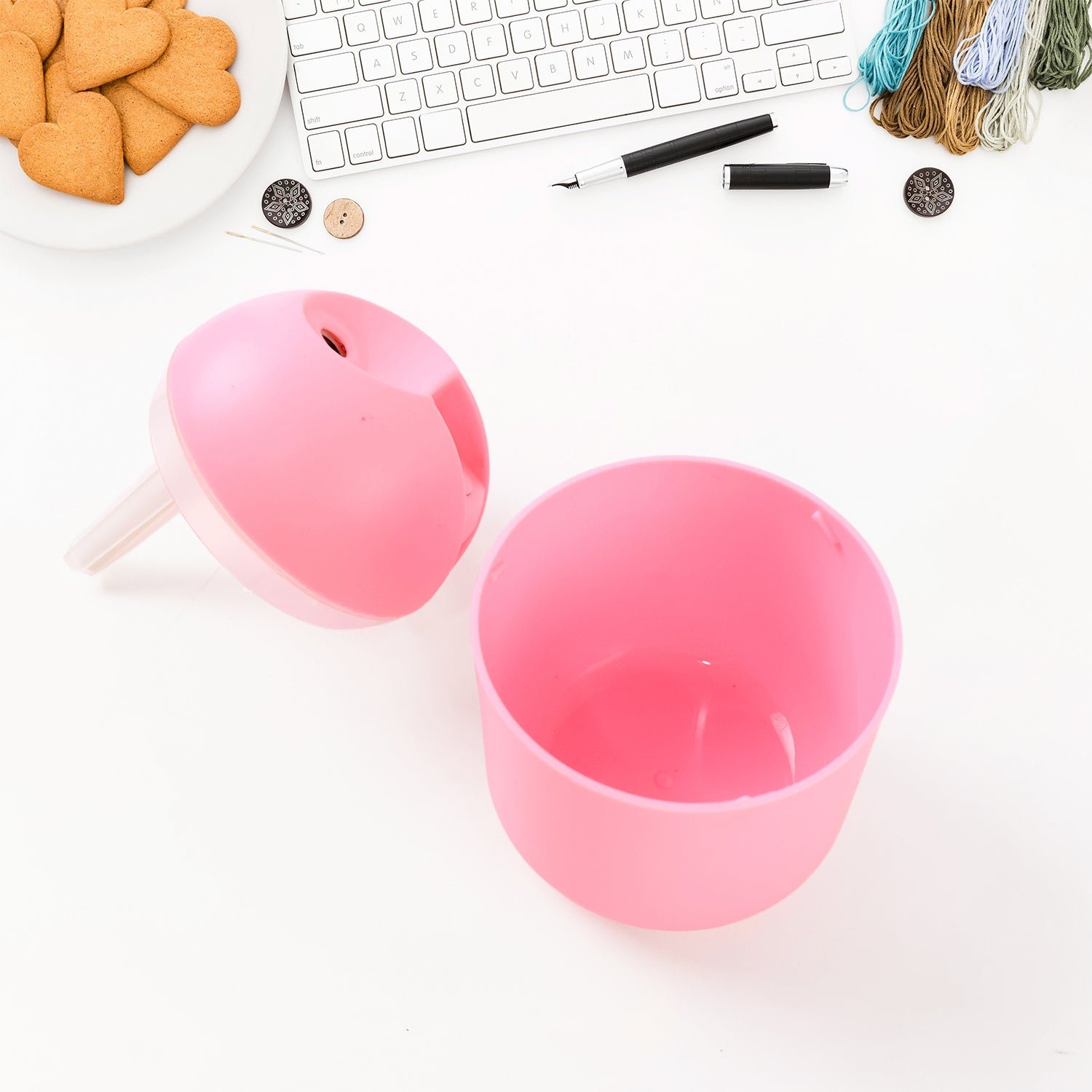 USB Mini Air Humidifier – Portable 250ml Quiet Cool Mist with LED