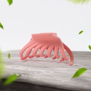 Hair Claw Clips Set – Matte Finish & Strong Grip, 12 Pieces