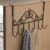 Over Door Hanger Rack – 7 Hooks Metal Organizer | Indo Glow