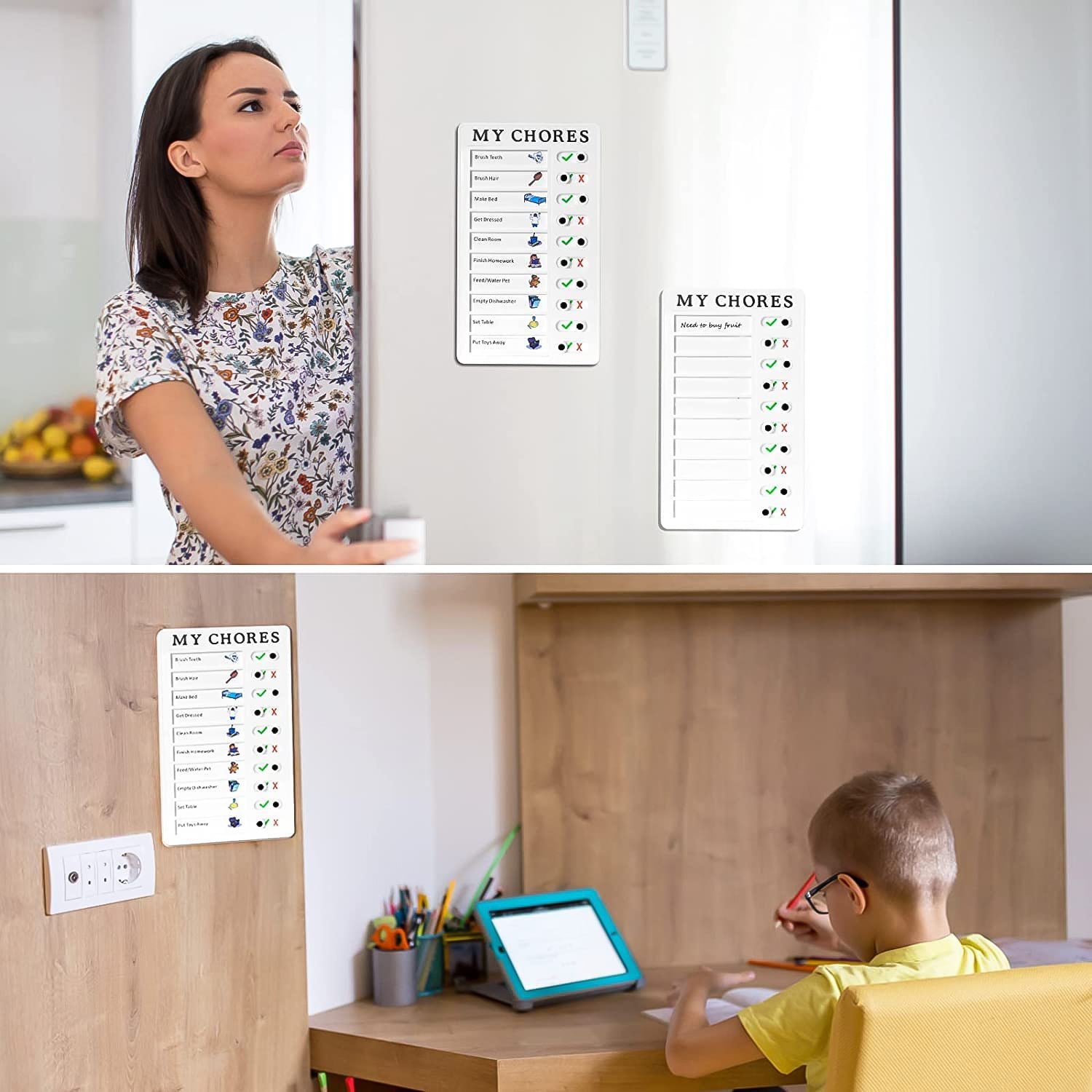 Chores Note Board – Daily Task Planner & Reminder | Foloria