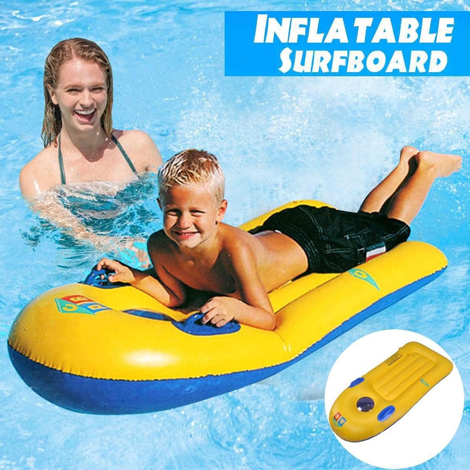 Inflatable Surfboard for Kids – Portable Fun | Play Mancer