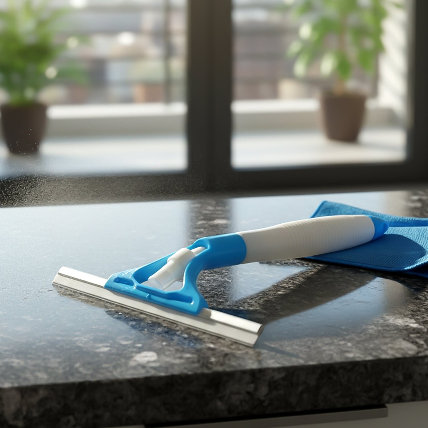 Window Cleaning Squeegee – Comfortable Non-Slip Grip for Streak-Free Shine