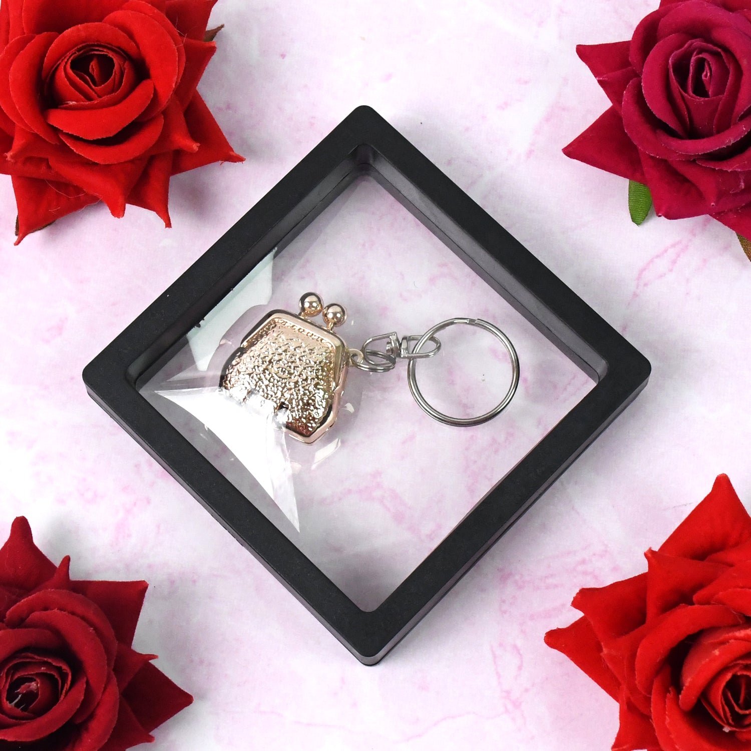 Nail Clipper Keychain – Compact 3D Floating Frame | AuriGlam