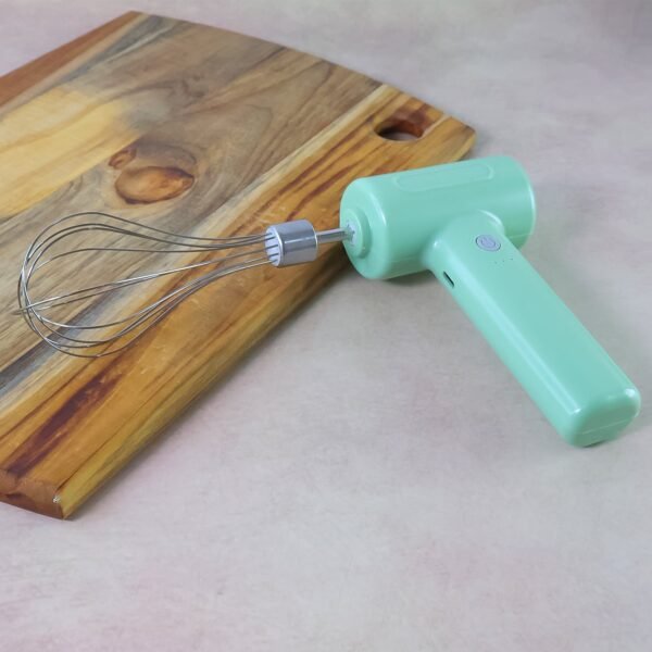 Cordless Electric Whisk – Rechargeable Handheld Mixer for Baking