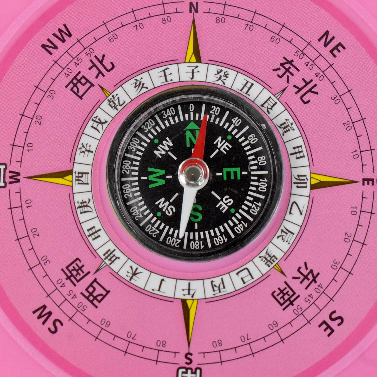 North-South Navigation Compass with Built-in Clock – Durable Adventure Gear