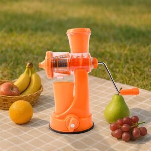 Manual Fruit & Veg Juicer – Strong Suction Base, Easy Clean | Quickslice