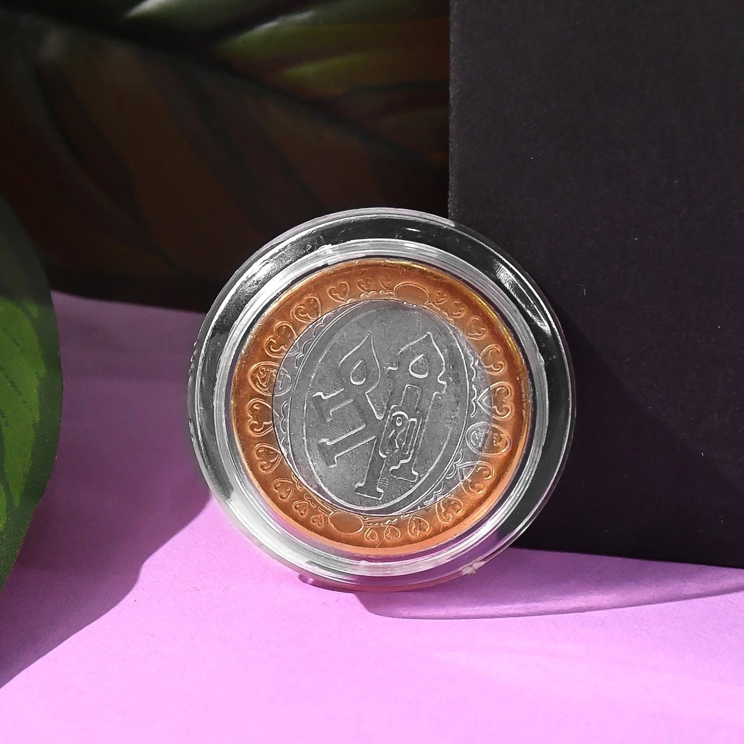 03_d238c2a3-5dd6-4bc8-b752-cf9cf75f9fb9 Lakshmi Ganesh Dual-Tone Religious Coin – Auspicious Symbol of Prosperity