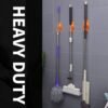 Wall Mounted Mop Holder – Space-Saving Cleaning Tool Organizer