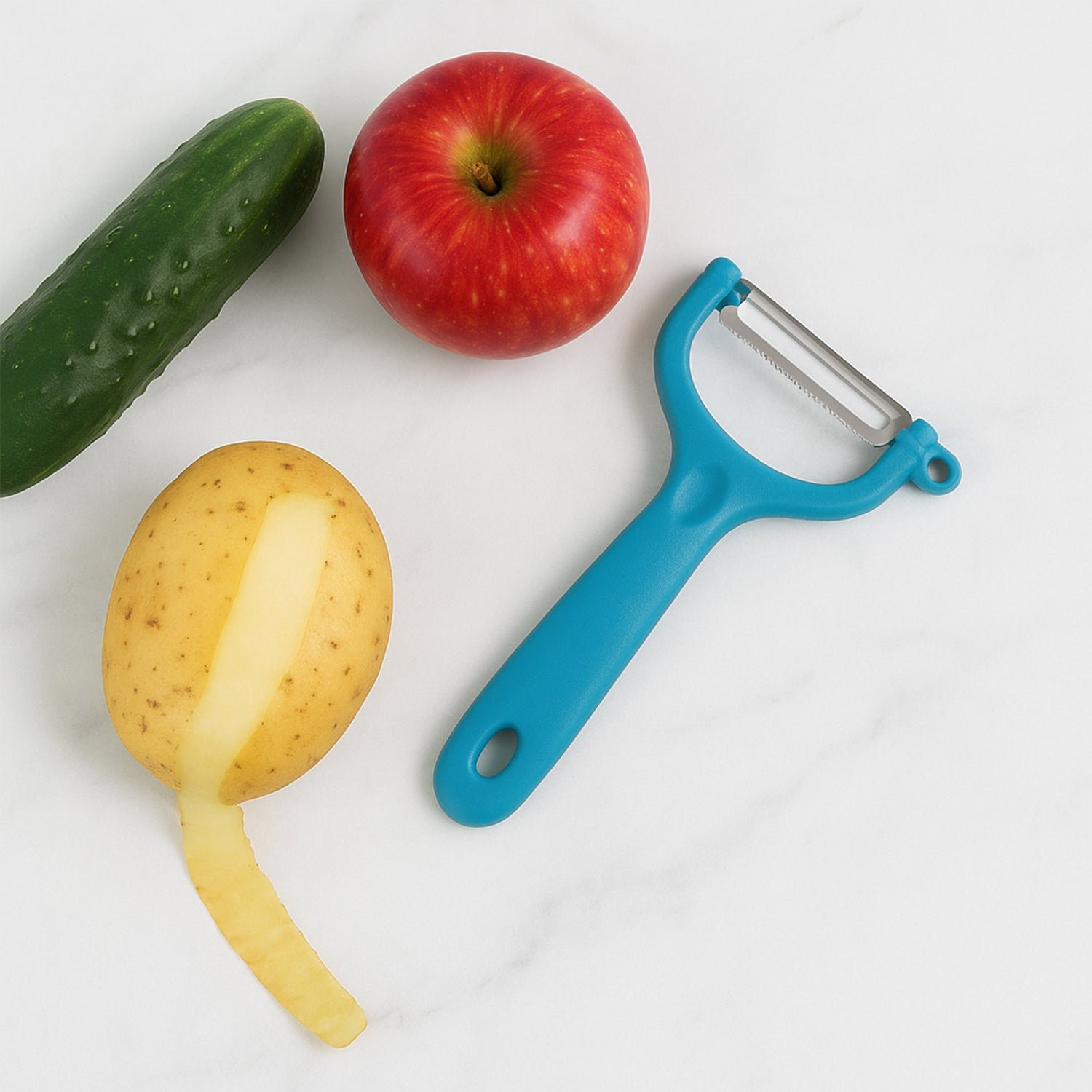 Vegetable Peeler – Serrated Stainless Steel Blade for Kitchen