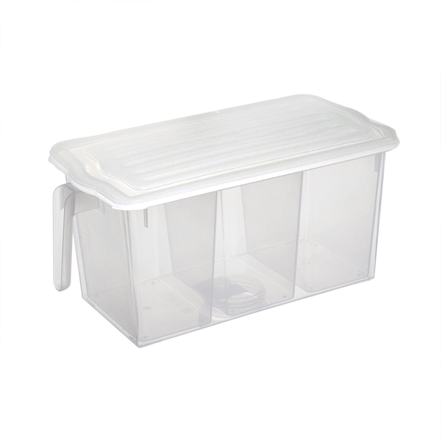 Refrigerator Organizer Box – 3 Compartments, Airtight | Lunchie Bunchie