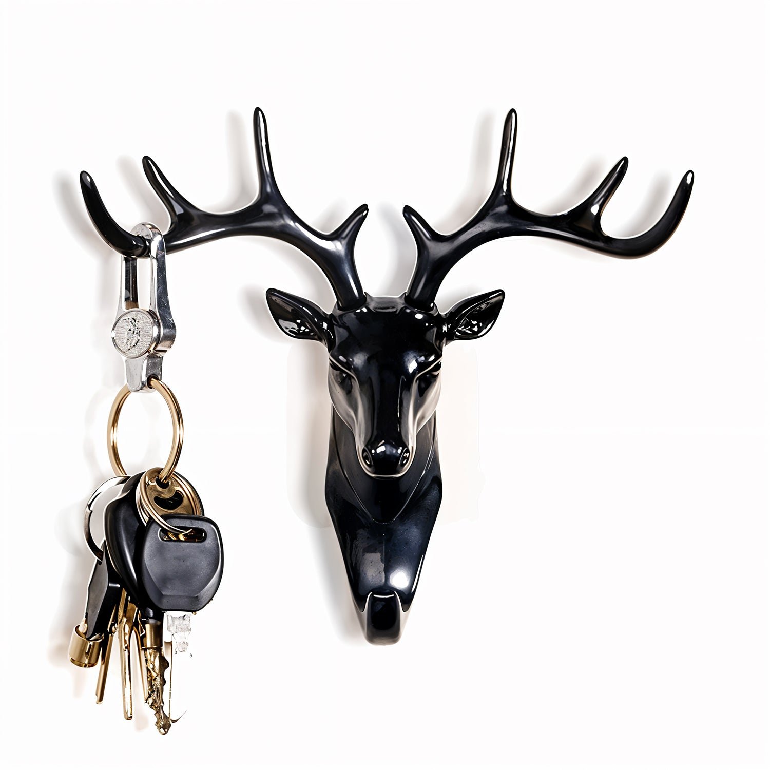 Deer Head Wall Hook – Self-Adhesive & Decorative | Styleva