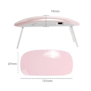 Gel Nail Dryer – Portable Mini UV LED Lamp for Salon Finish | AuriGlam