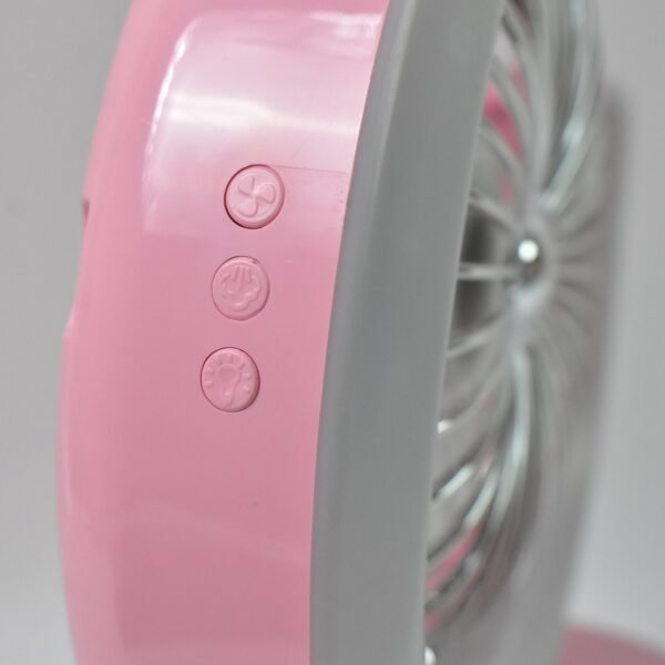 Portable Humidifying Fan – LED Light & USB | Airvanta