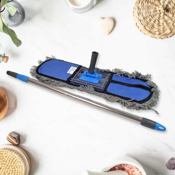 Wet & Dry Floor Mop – Cotton Pad, Aluminium Handle | Pro Clean