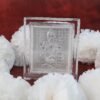 03_dd3457b3-b051-4475-ba0b-7353f0b3477a Lord Ganesha Silver-Plated Photo Frame – Elegant Spiritual Decor
