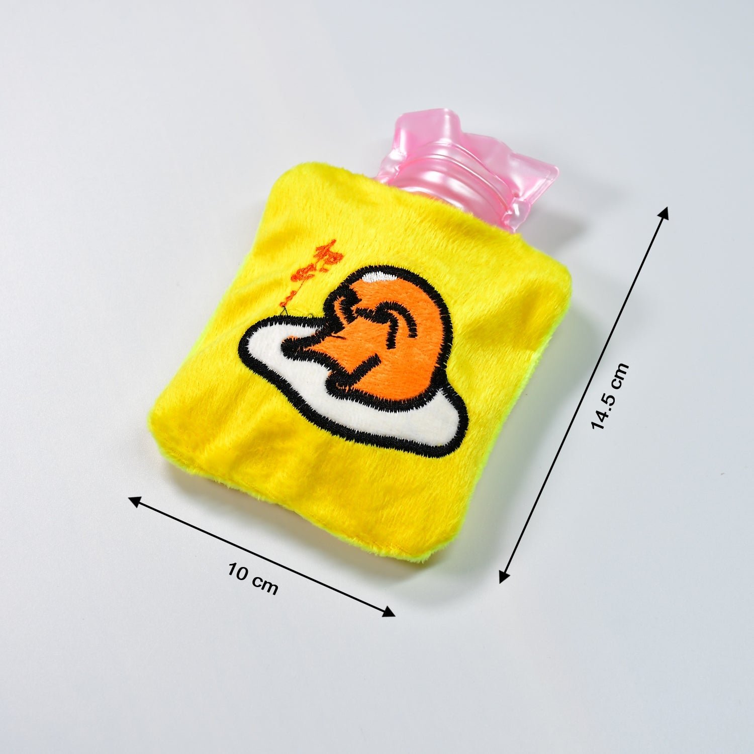 Hot Water Bag – Yellow Duck Cover for Pain Relief & Warmth | FitFuzion