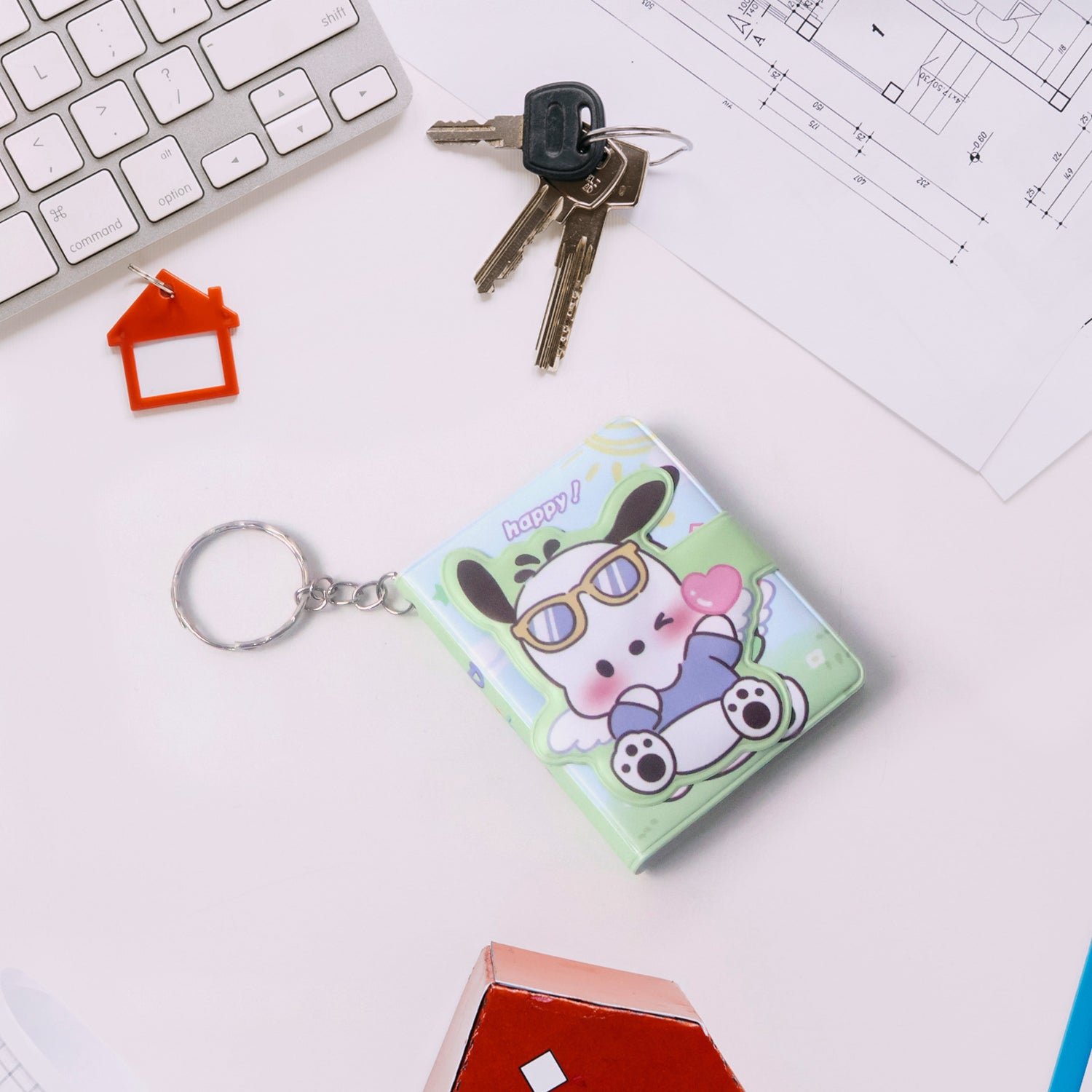 Mini Pocket Notebook – Compact Keychain for Quick Notes