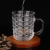 Glass Coffee Mugs – 225ml Heat-Resistant Set of 6 | Indo Glow