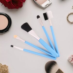 Makeup Brushes Kit – 5-Piece Soft Synthetic Set | BeautyBare