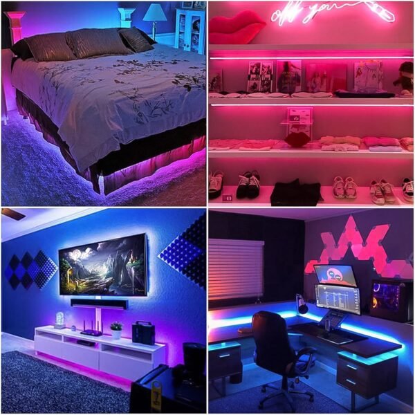 RGB LED Strip Lights – 3M Multi-Colour USB with Remote | Indo Glow