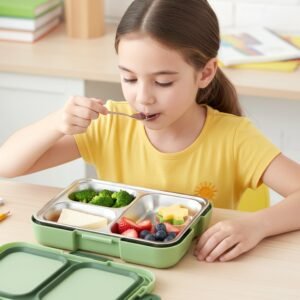03_e790a57d-f1a5-4dca-897e-4f6678e0b57a Fresca Stainless Steel 3 Compartment Lunch Box – Leakproof & Portable