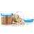 Airtight Kitchen Jar Set – Unbreakable Storage (2 Pcs) | Velvet Wheels