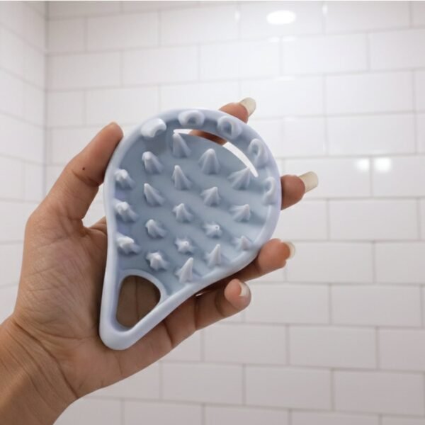 Silicone Scalp Massager – Deep Cleansing & Relaxing Shampoo Brush