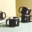 Stainless Steel Desk Mug Set – Durable 150ml Tea & Coffee Cups