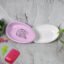 Soap Dish with Drain – Double-Layer Self-Draining | VelvetBubbles