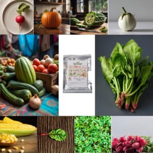 Vegetable Seeds Combo – 15 Varieties for Home Gardening
