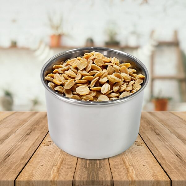 Airtight Stainless Steel Containers – See-Through Lid, 500ML (Set of 2) | Konvex