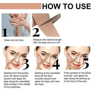 Face Lifting Tape – Wrinkle Reduction & Firming Skin