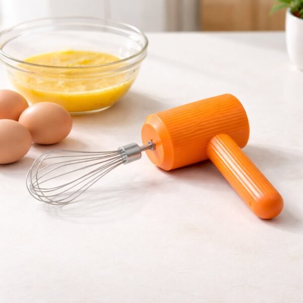Electric Handheld Whisk Mixer – USB Rechargeable & Detachable