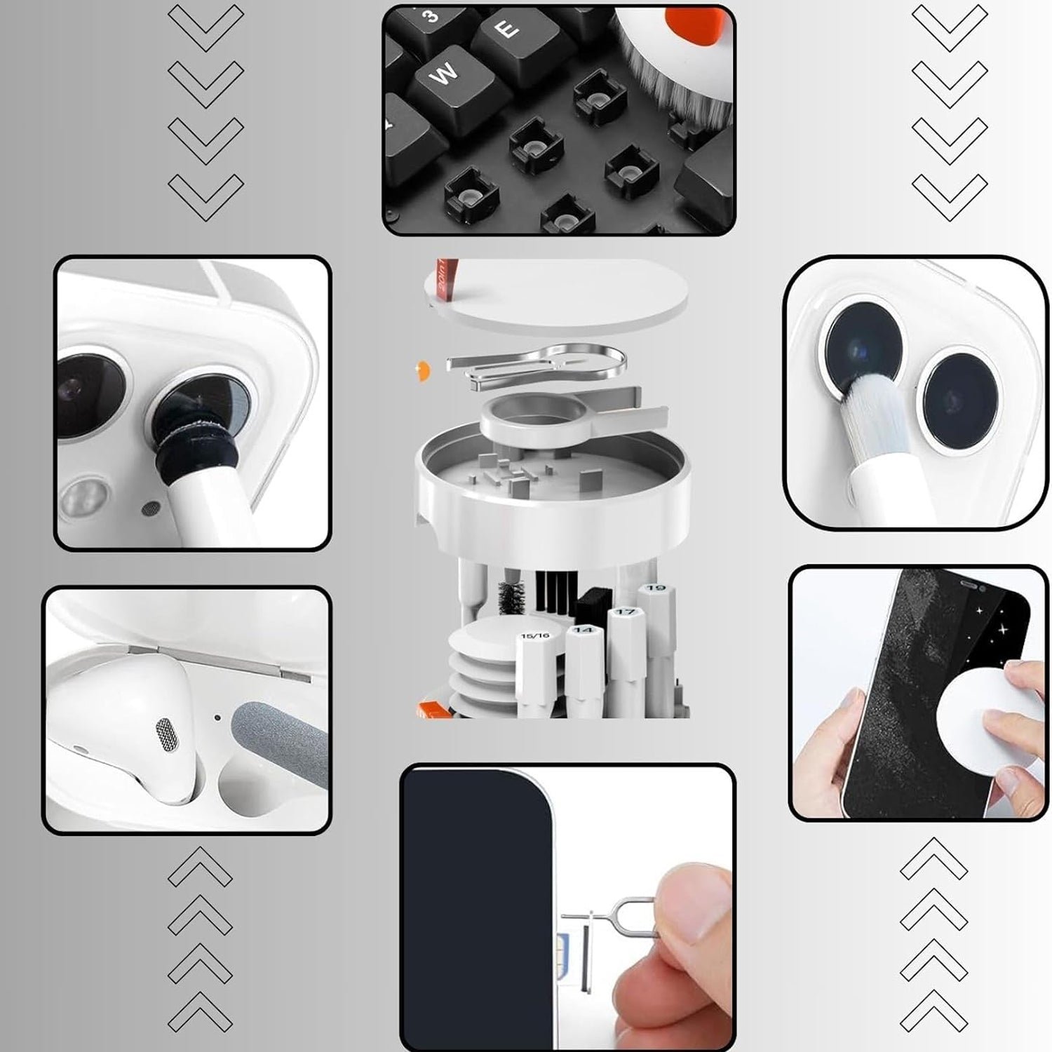 Electronics Cleaning Kit – 20-in-1 Multi-Device Tool | WipeTech