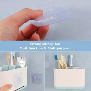 Adhesive Hooks – Transparent Damage-Free Wall Hanging | GlimmerHome