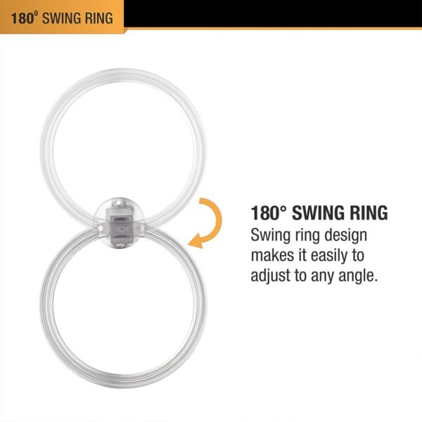 ABS Towel Ring – Unbreakable Wall Mounted Holder | BathNova