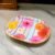 Plastic Serving Tray – Floral Design & BPA-Free | Indo Glow