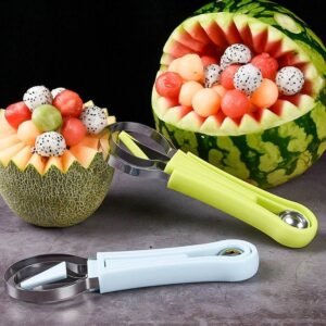 Fruit Baller & Scooper Set – 4-in-1 Stainless Steel | ChefAura