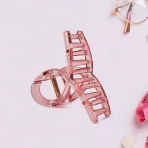 Matte Plastic Hair Clamp – Durable Firm Grip for All Hair Types