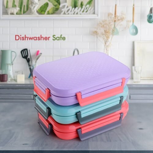 Steel Lunch Box – Multi-Compartment Tiffin for Office & School | Lunchie Bunchie