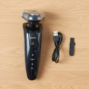 Rechargeable Electric Rotary Shaver – Precise 3D Floating Head