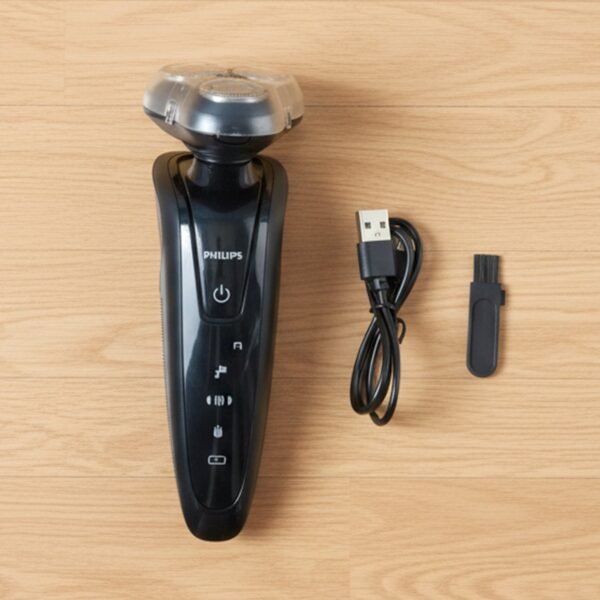 Rechargeable Electric Rotary Shaver – Precise 3D Floating Head