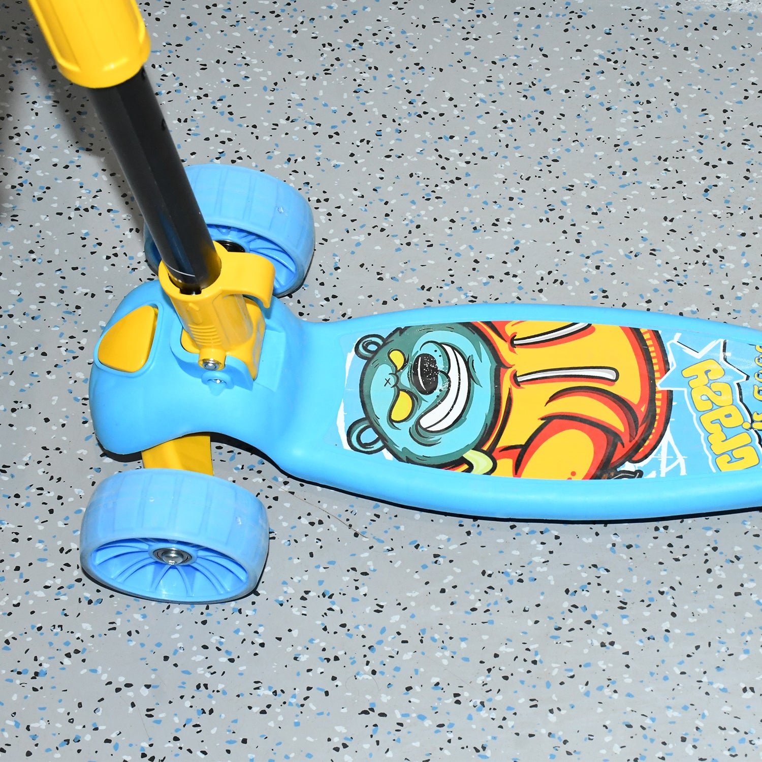 Kids Scooter – Foldable Steel Frame with Adjustable Height