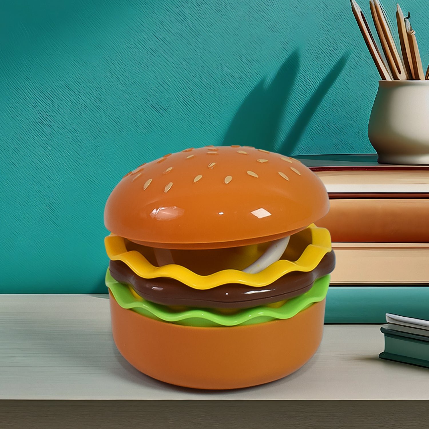 Burger LED Night Lamp – Folding & Rechargeable | Indo Glow